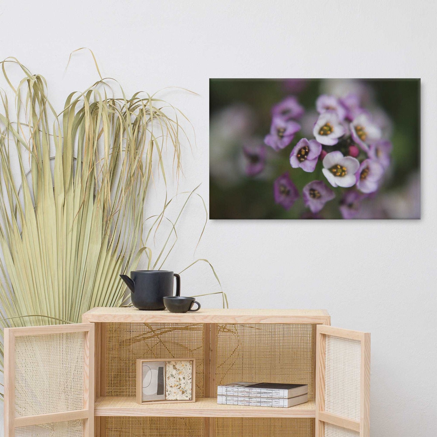 Alyssum Canvas Print - Sweet Pea Designs - Gift Shop