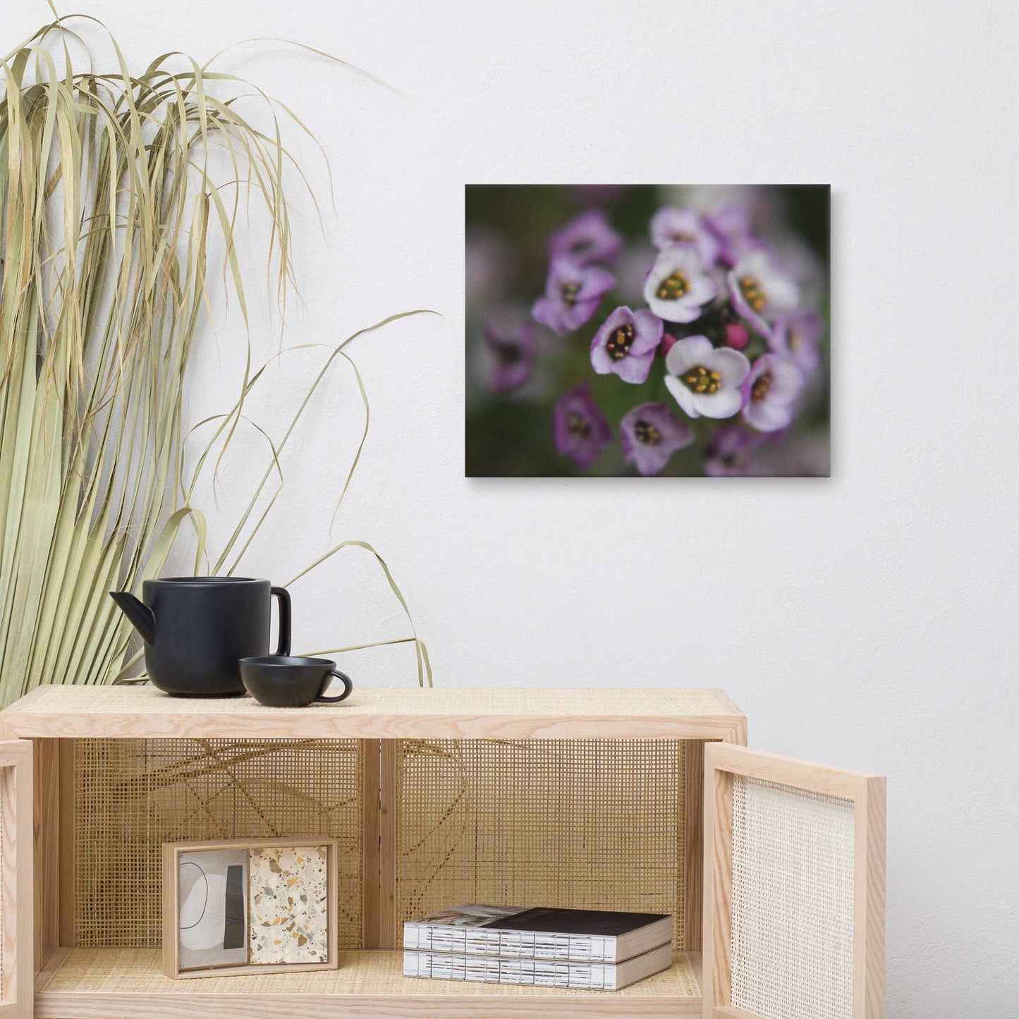 Alyssum Canvas Print - Sweet Pea Designs - Gift Shop