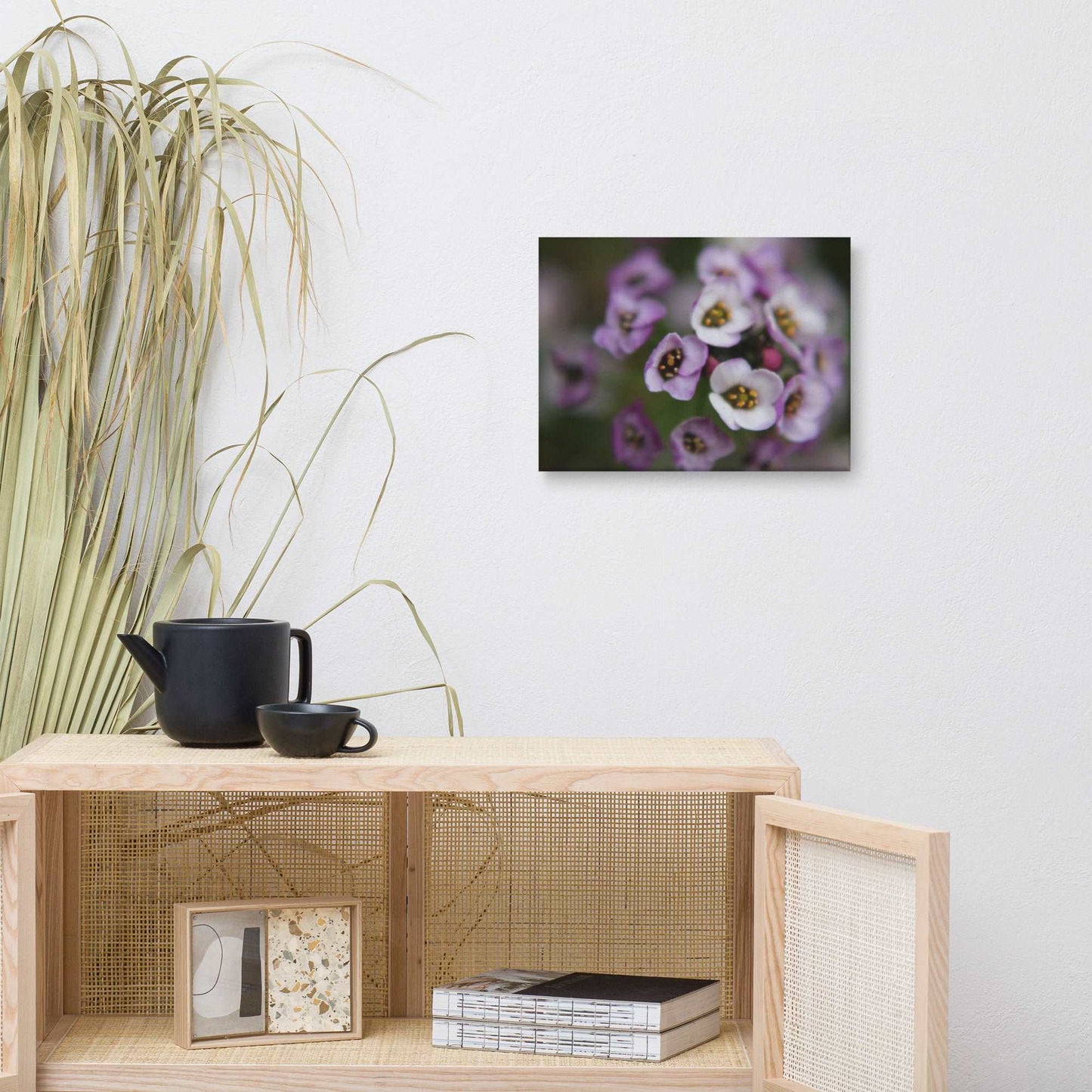 Alyssum Canvas Print - Sweet Pea Designs - Gift Shop