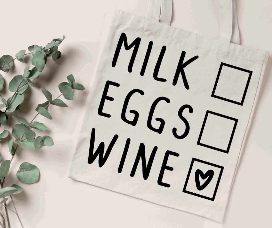 Canvas Tote Bag - Sweet Pea Designs - Gift Shop