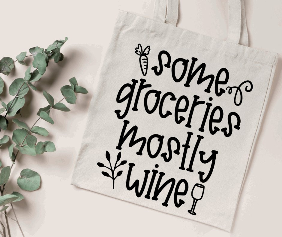 Canvas Tote Bag - Sweet Pea Designs - Gift Shop