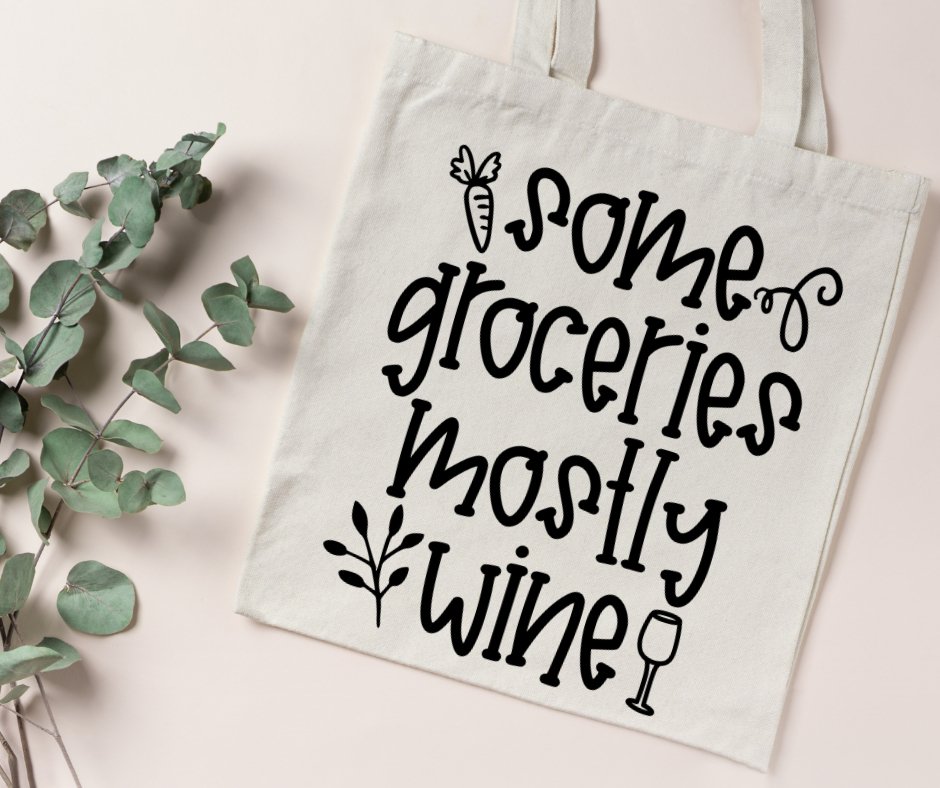 Canvas Tote Bag - Sweet Pea Designs - Gift Shop