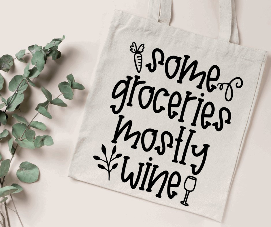 Canvas Tote Bag - Sweet Pea Designs - Gift Shop