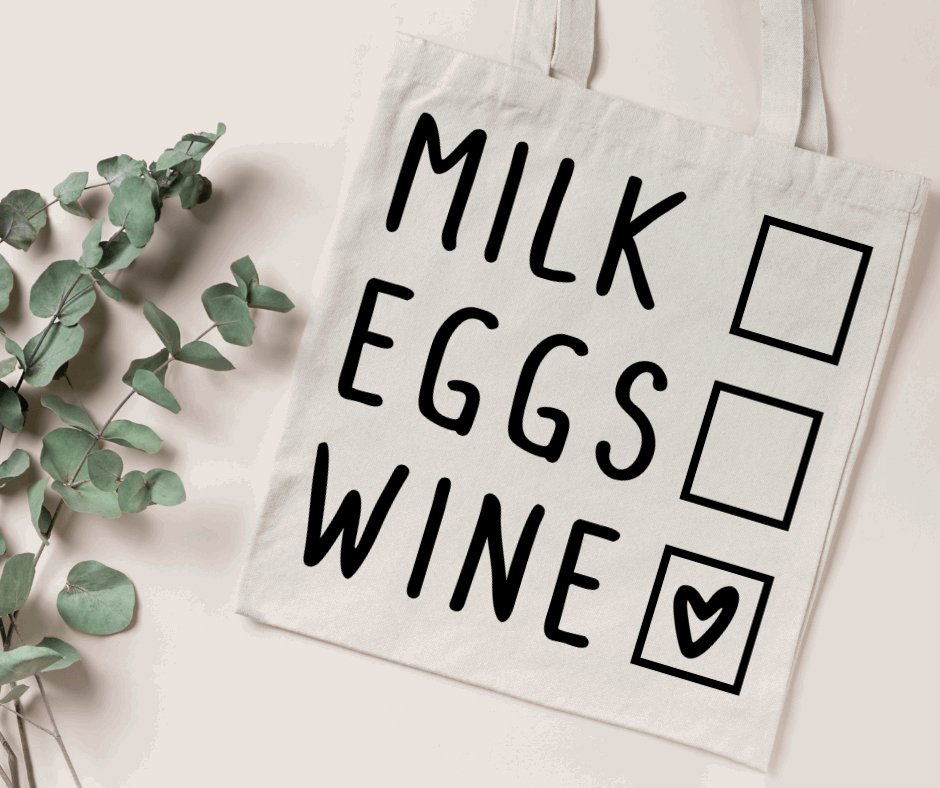Canvas Tote Bag - Sweet Pea Designs - Gift Shop