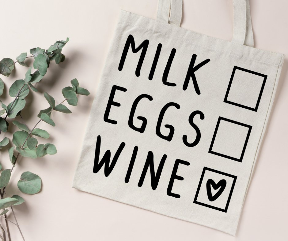 Canvas Tote Bag - Sweet Pea Designs - Gift Shop