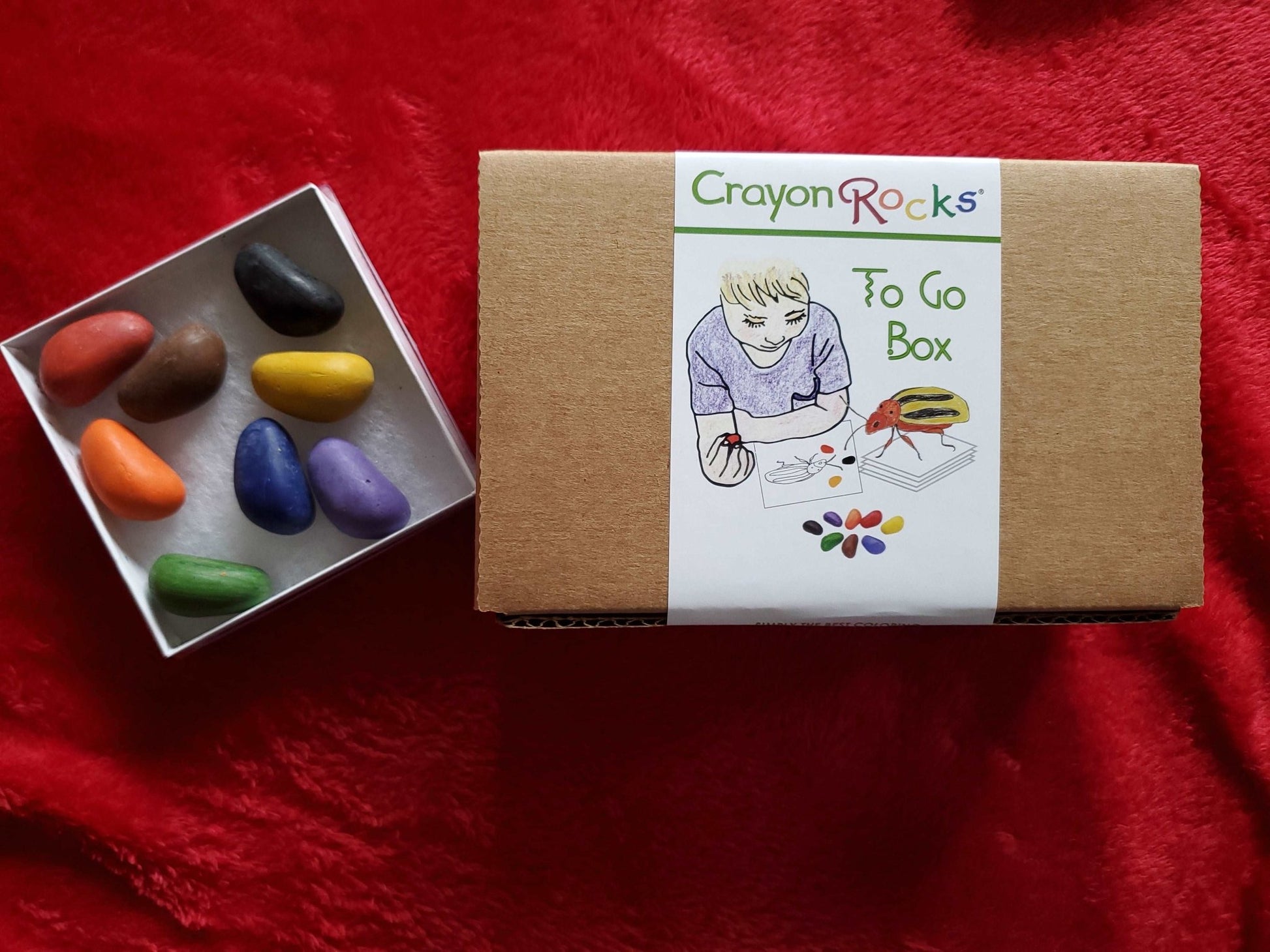 Crayon Rocks®- To Go Box Set - Sweet Pea Designs - Gift Shop