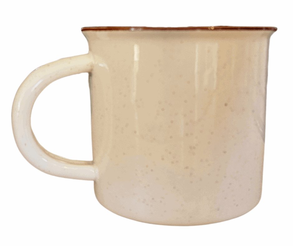 Custom Campfire Ceramic Mug - 14 Ounce - Sweet Pea Designs - Gift Shop