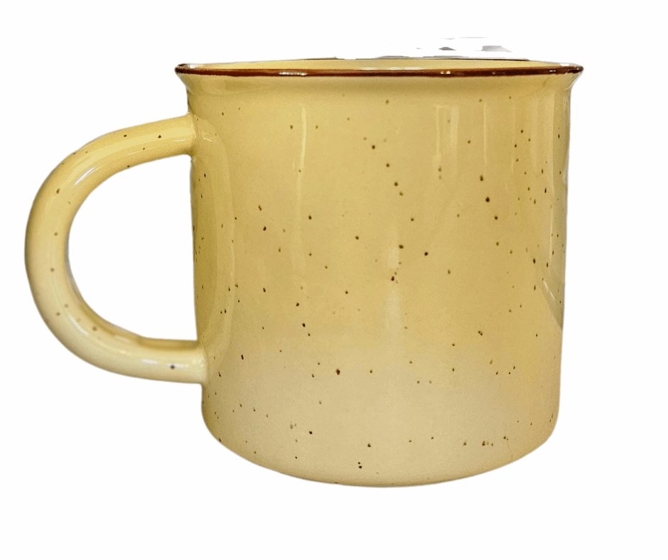 Custom Campfire Ceramic Mug - 14 Ounce - Sweet Pea Designs - Gift Shop