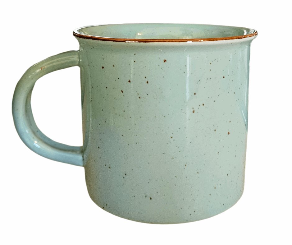 Custom Campfire Ceramic Mug - 14 Ounce - Sweet Pea Designs - Gift Shop