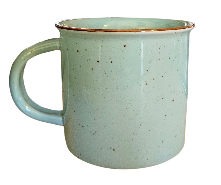 Custom Campfire Ceramic Mug - 14 Ounce - Sweet Pea Designs - Gift Shop