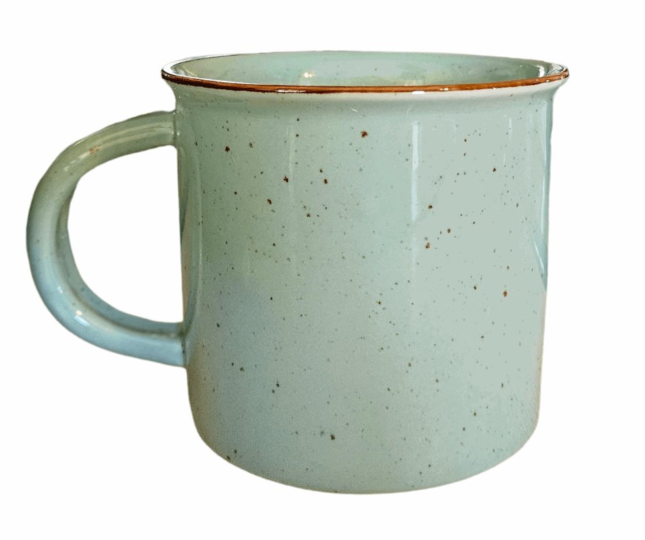 Custom Campfire Ceramic Mug - 14 Ounce - Sweet Pea Designs - Gift Shop