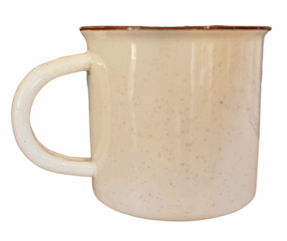 Custom Campfire Ceramic Mug - 14 Ounce - Sweet Pea Designs - Gift Shop