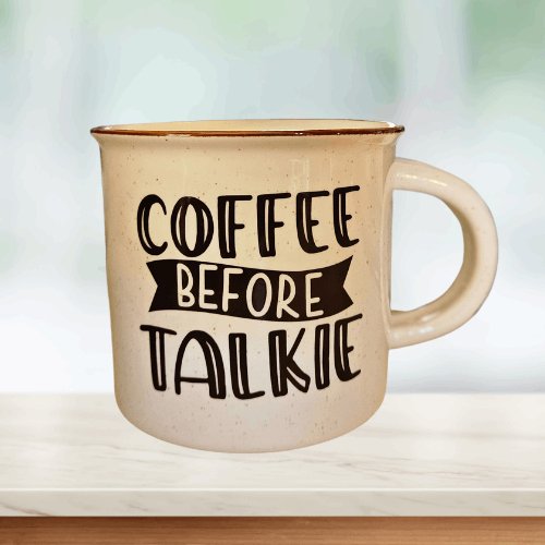 Custom Campfire Ceramic Mug - 14 Ounce - Sweet Pea Designs - Gift Shop