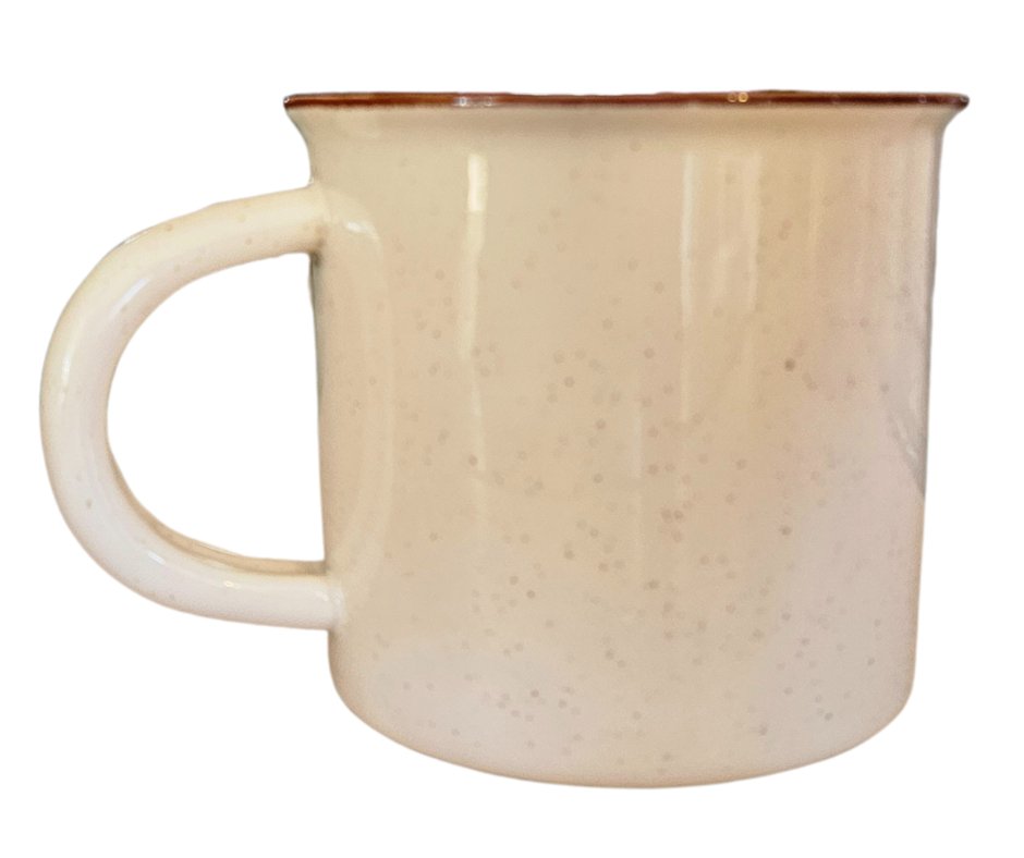 Custom Campfire Ceramic Mug - 14 Ounce - Sweet Pea Designs - Gift Shop