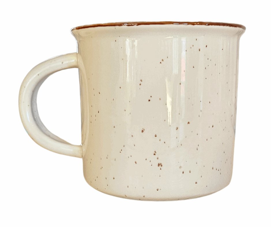 Custom Campfire Ceramic Mug - 14 Ounce - Sweet Pea Designs - Gift Shop