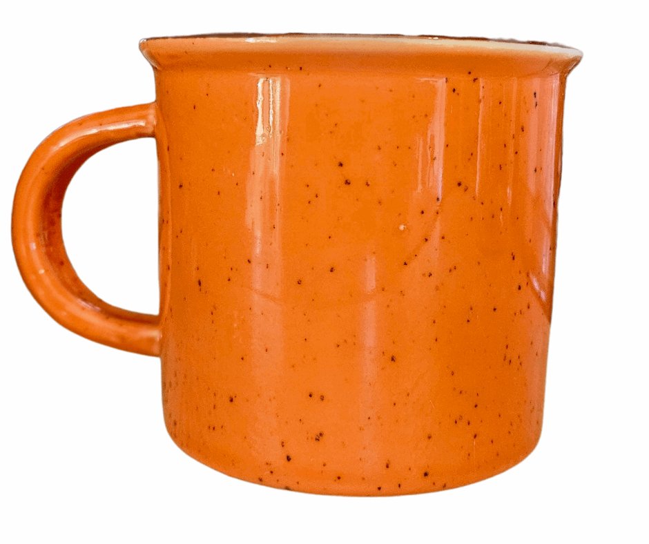Custom Campfire Ceramic Mug - 14 Ounce - Sweet Pea Designs - Gift Shop