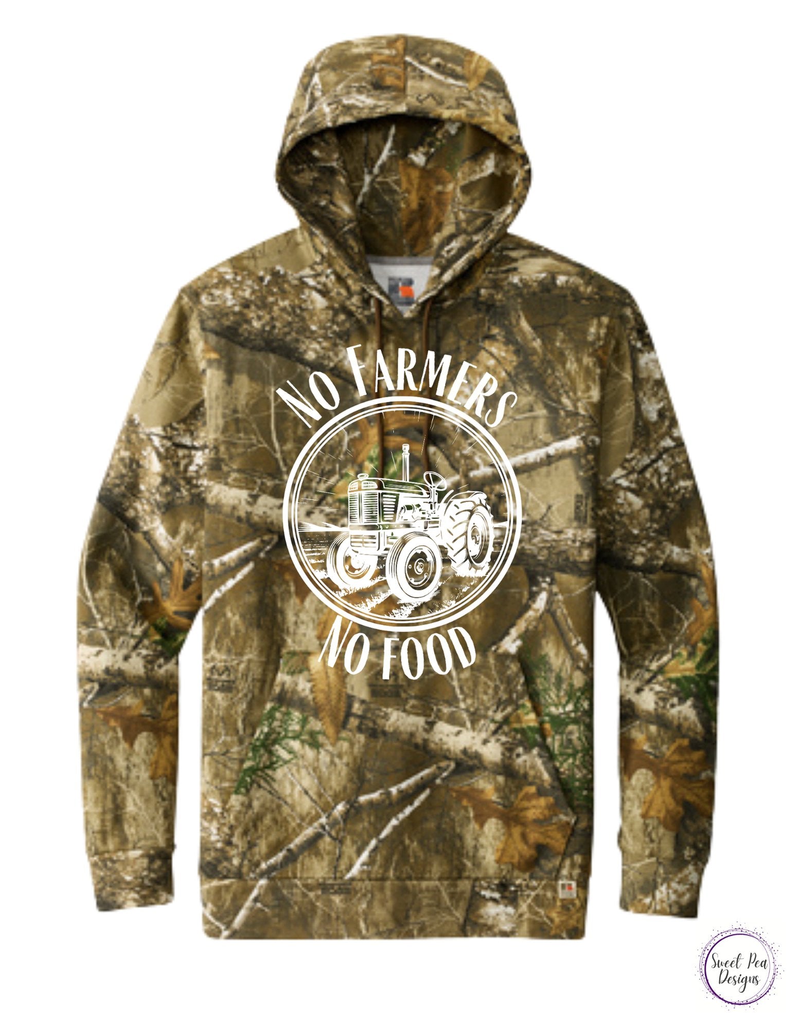 No Farmers No Food Cotton Sweatshirt - Sweet Pea Designs - Gift Shop