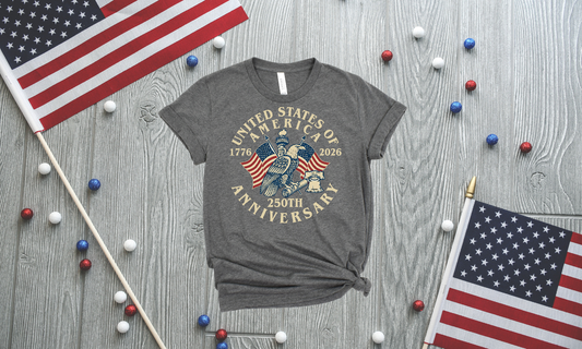 Eagle Patriotic Ringspun Cotton Short Sleeve Shirt