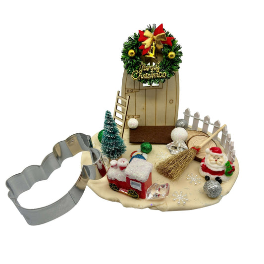 Santa's Cabin, Playdough Kit - Sweet Pea Designs - Gift Shop