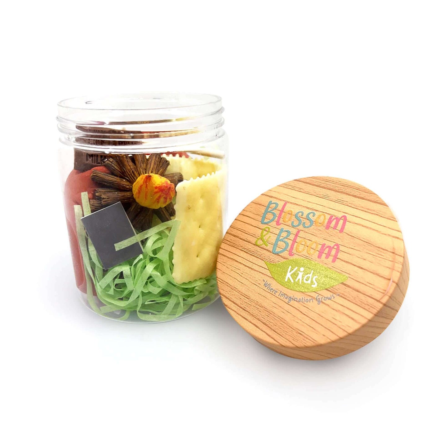 S'mores fun, Playdough Jar - Sweet Pea Designs - Gift Shop