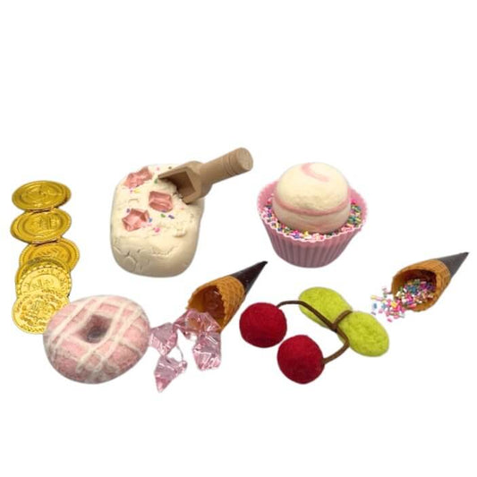 Sprinkles & Cream, Ice Cream Shop Playdough Kit - Sweet Pea Designs - Gift Shop
