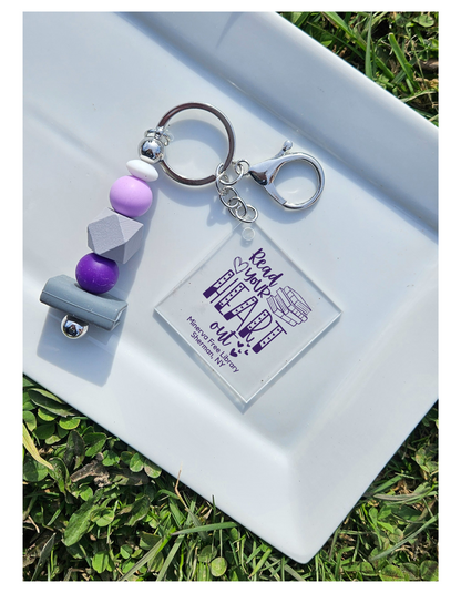 Minerva Free Library Fundraiser Keychain
