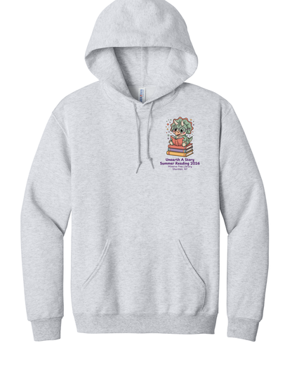 Minerva Free Library Fundraiser Cotton Full Zip Sweatshirt
