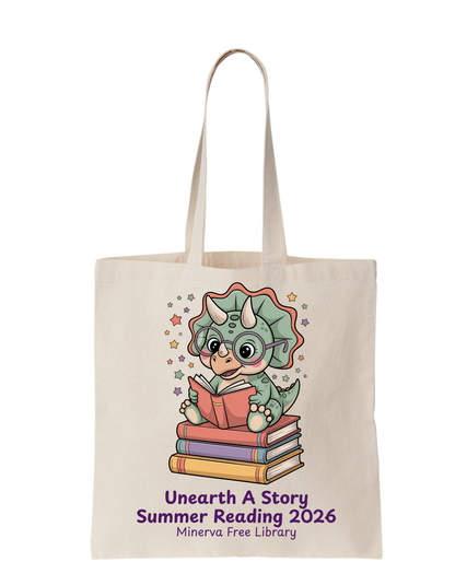 Minerva Free Library Fundraiser Tote Bag