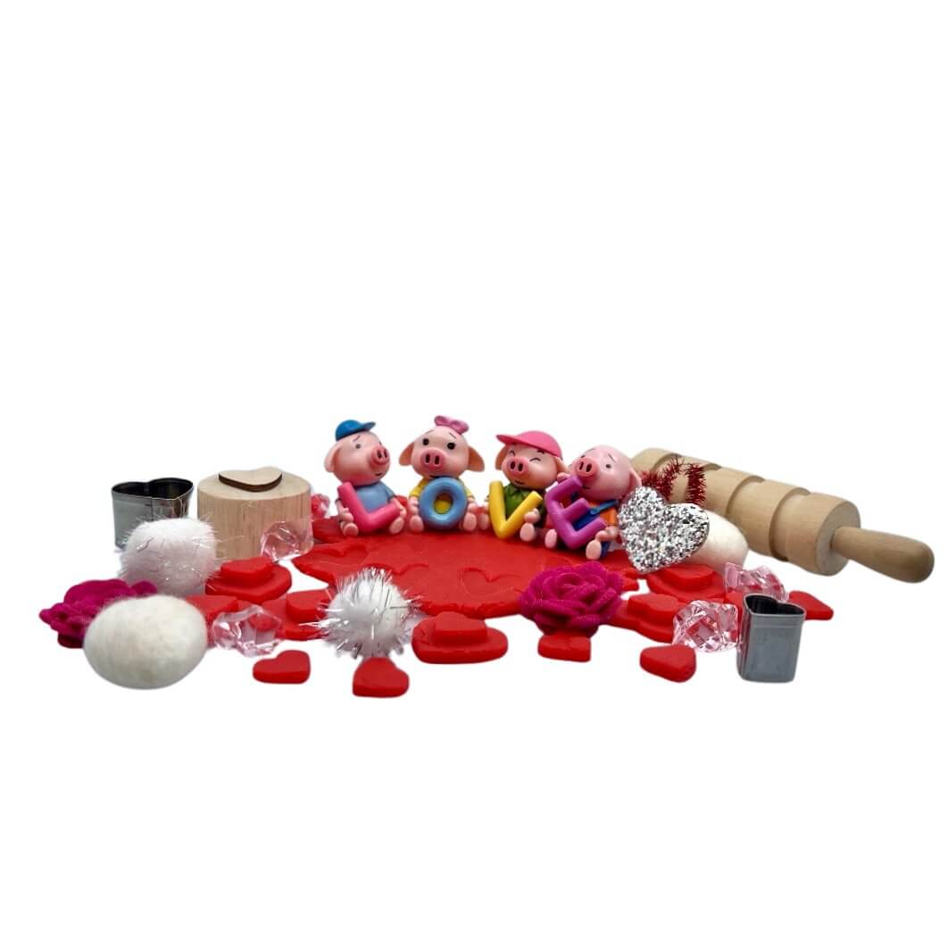 All You Need Is L - O - V - E, Playdough Kit - Sweet Pea Designs - Gift Shop