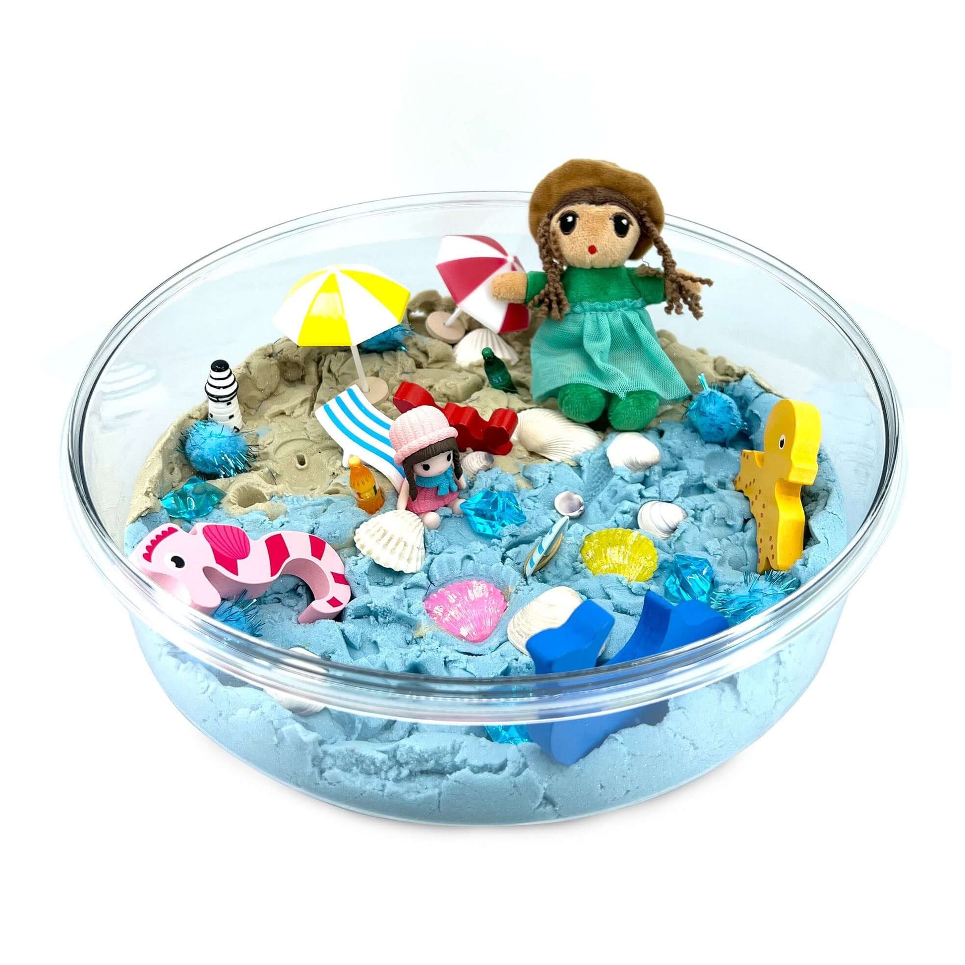 Beach Day, Ocean Theme Set with Kinetic Sand - Sweet Pea Designs - Gift Shop