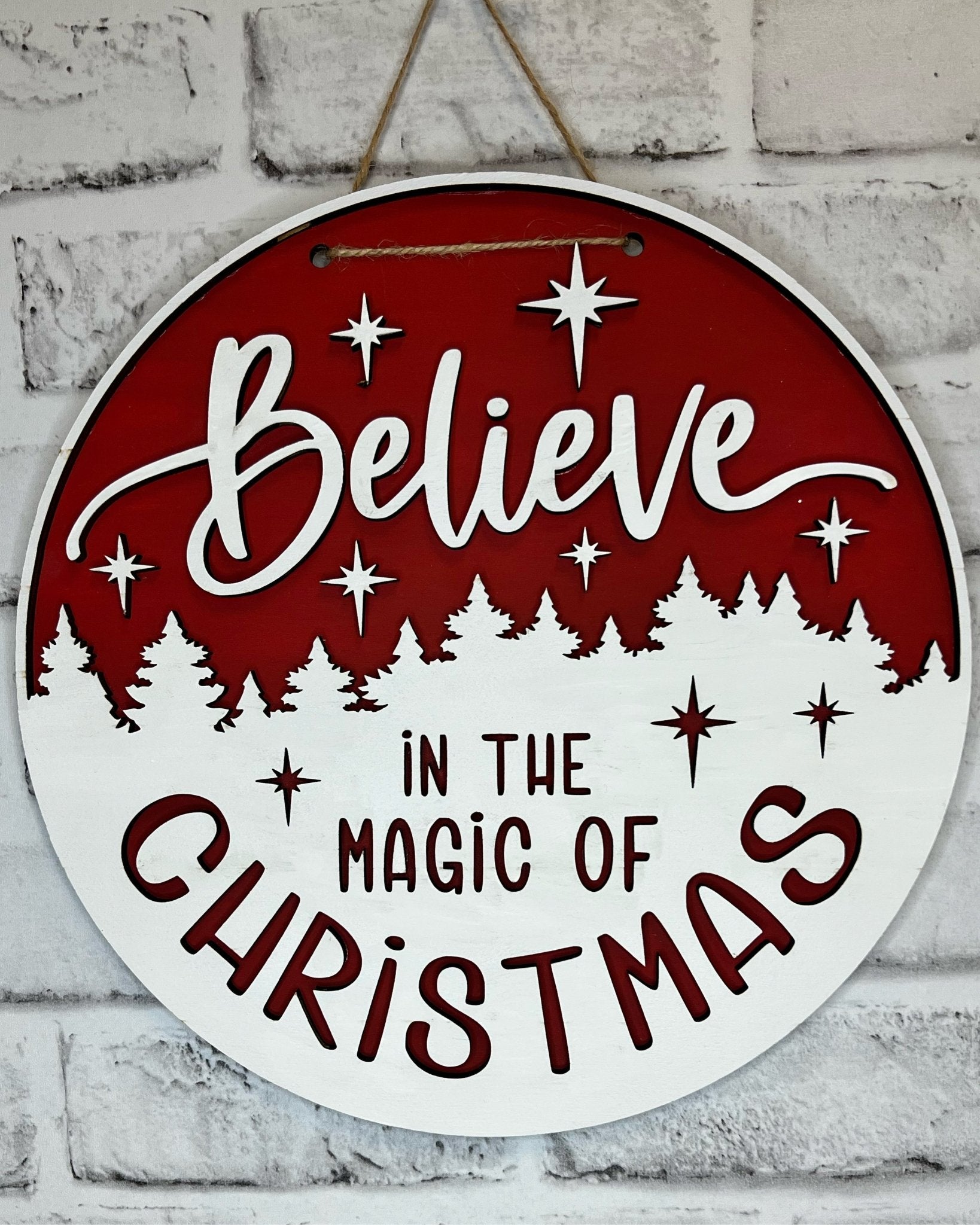 Believe In the Magic of Christmas - Sweet Pea Designs - Gift Shop