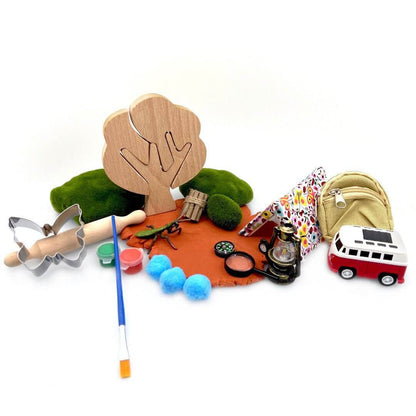Camping Trip, Playdough Play Set - Sweet Pea Designs - Gift Shop