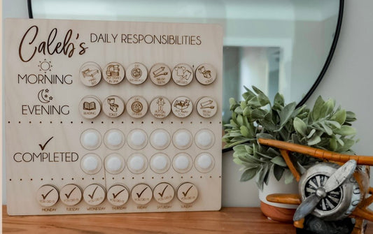 Chore chart - Sweet Pea Designs - Gift Shop