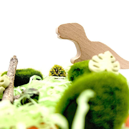 Dinosaur Quest, Playdough Kit with Paintable Dinosaurs - Sweet Pea Designs - Gift Shop