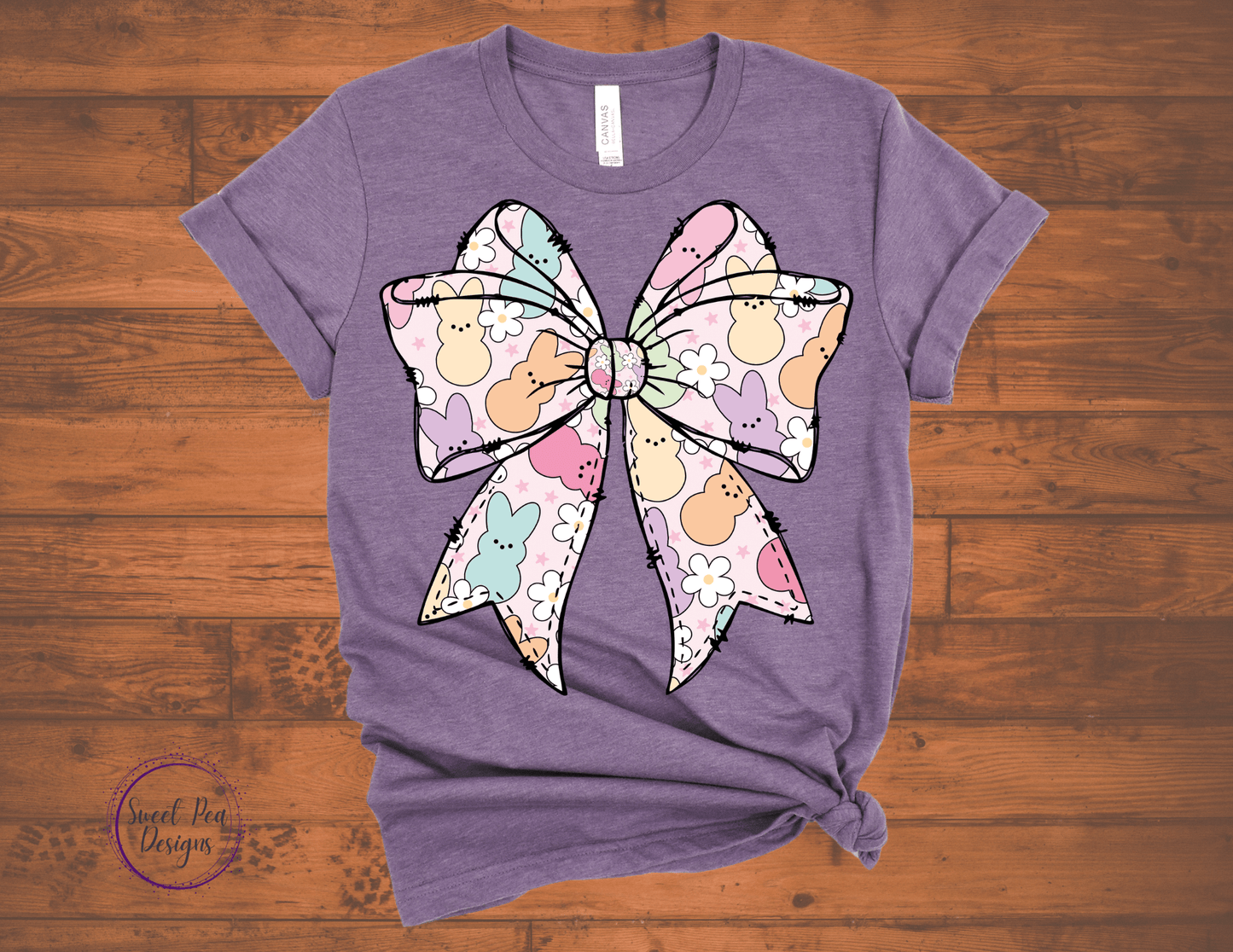 Easter Ringspun Cotton Short Sleeve Shirt - Sweet Pea Designs - Gift Shop
