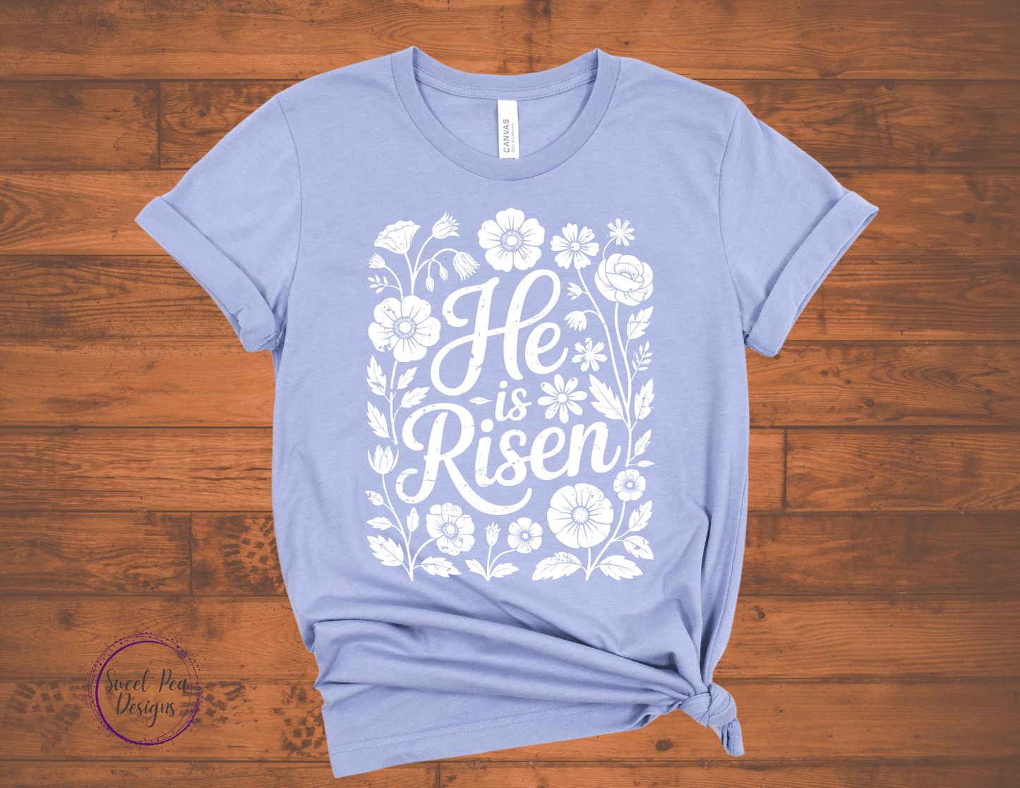 Easter Ringspun Cotton Short Sleeve Shirt - Sweet Pea Designs - Gift Shop