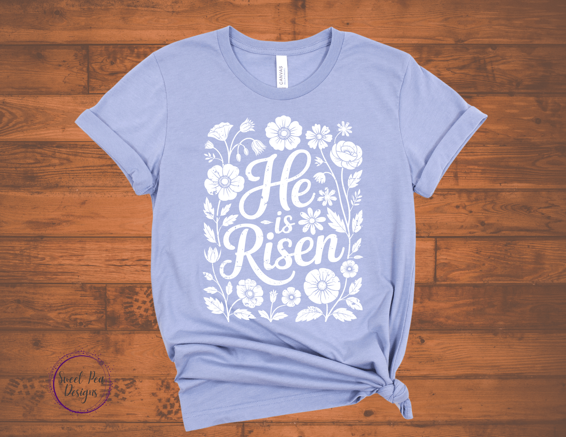 Easter Ringspun Cotton Short Sleeve Shirt - Sweet Pea Designs - Gift Shop