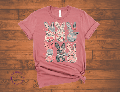 Easter Ringspun Cotton Short Sleeve Shirt - Sweet Pea Designs - Gift Shop
