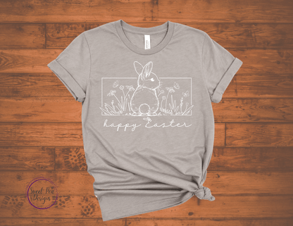 Easter Ringspun Cotton Short Sleeve Shirt - Sweet Pea Designs - Gift Shop