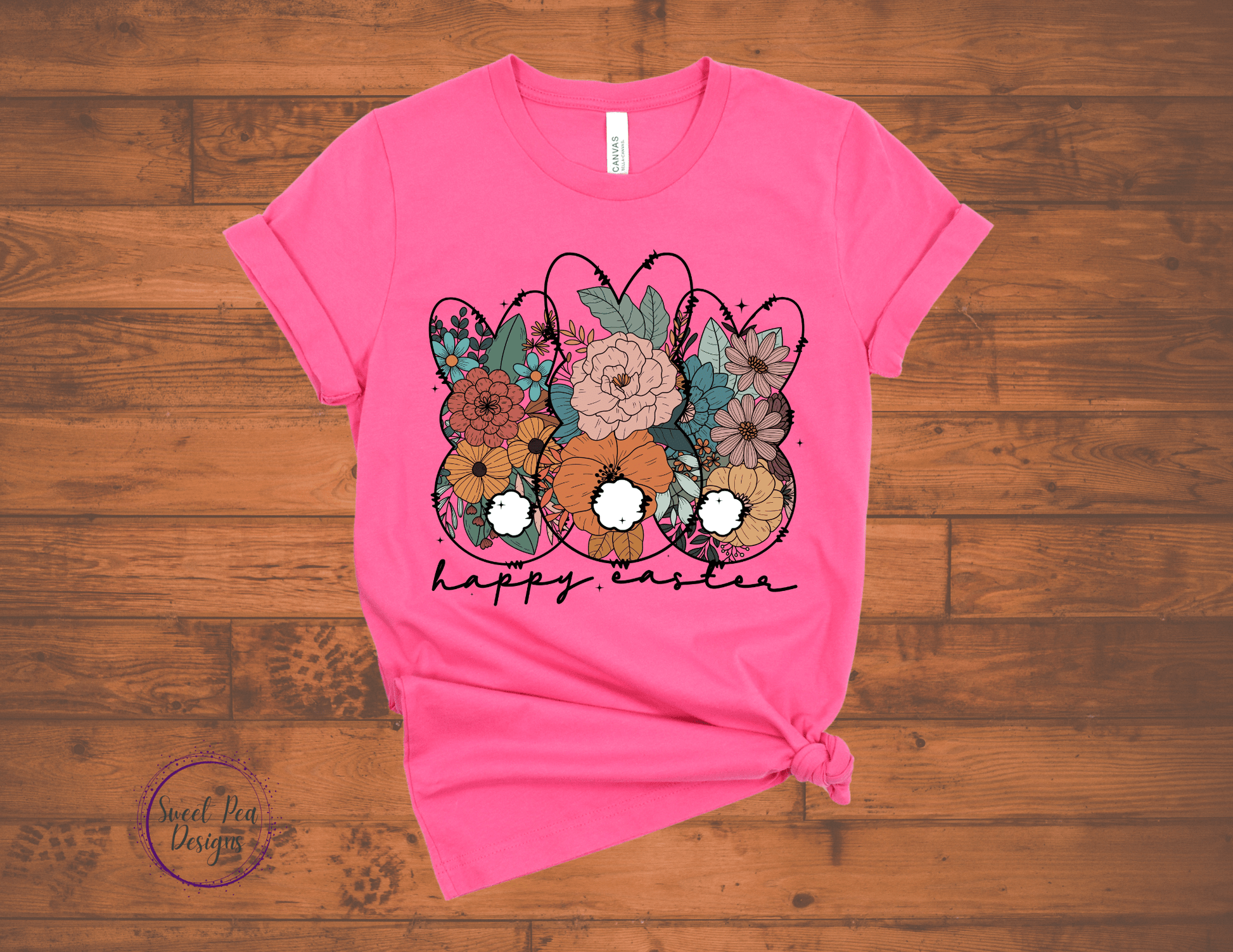 Easter Ringspun Cotton Short Sleeve Shirt - Sweet Pea Designs - Gift Shop