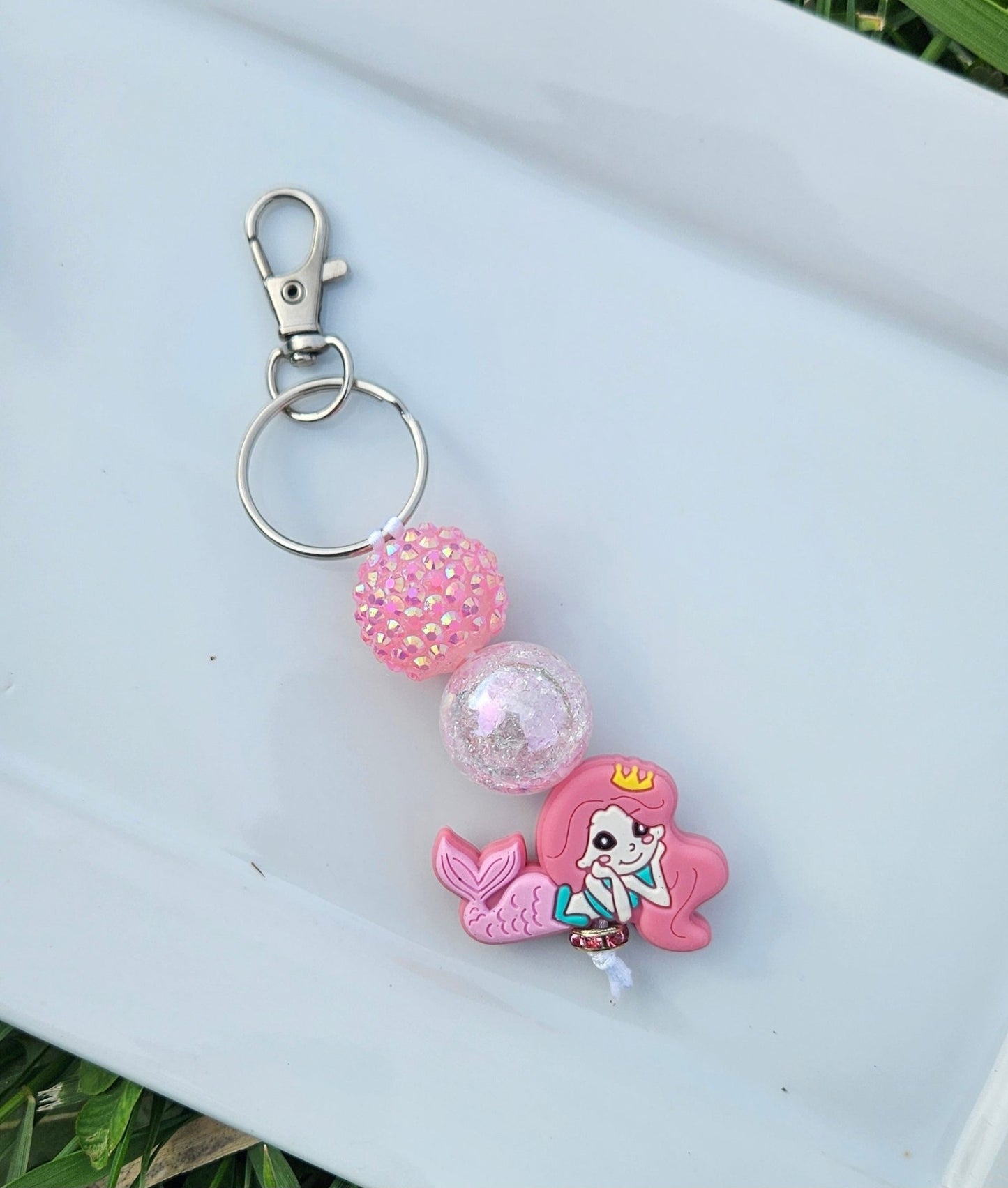 Girl's Mermaid Zipper Pull - Sweet Pea Designs - Gift Shop