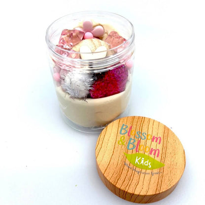 Hearts & Flowers, Playdough Jar - Sweet Pea Designs - Gift Shop