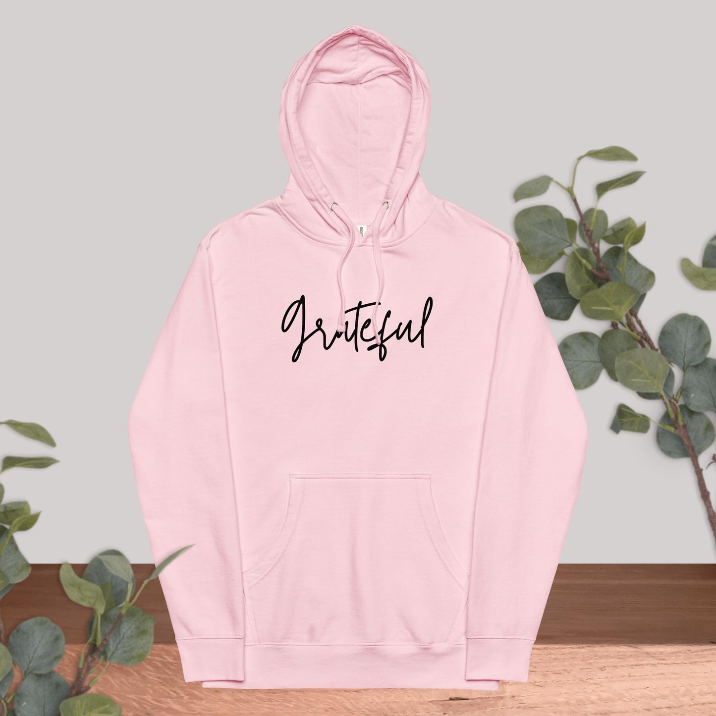 Hooded Sweatshirt - Grateful - Sweet Pea Designs - Gift Shop