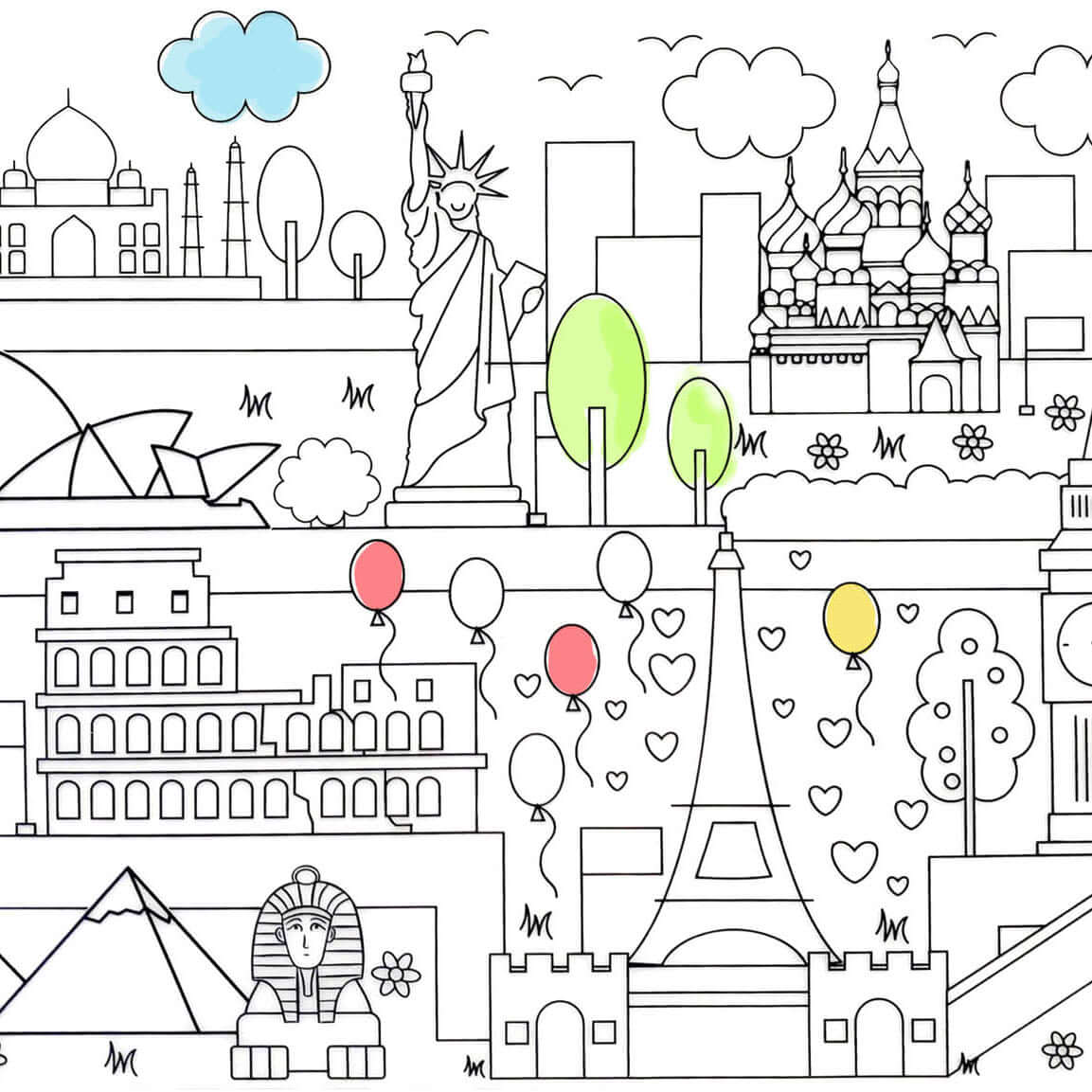 Large Silicone Creativity Mat - Sweet Pea Designs - Gift Shop