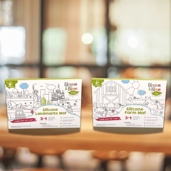 Large Silicone Creativity Mat - Sweet Pea Designs - Gift Shop