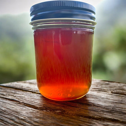 Lavender Infused Honey - 8oz Glass Jar of Pure Sweetness - Sweet Pea Designs - Gift Shop