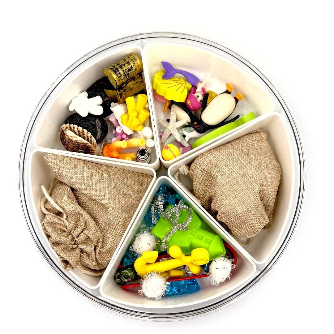 Mystical Mermaid, Play Set with Kinetic Sand - Sweet Pea Designs - Gift Shop