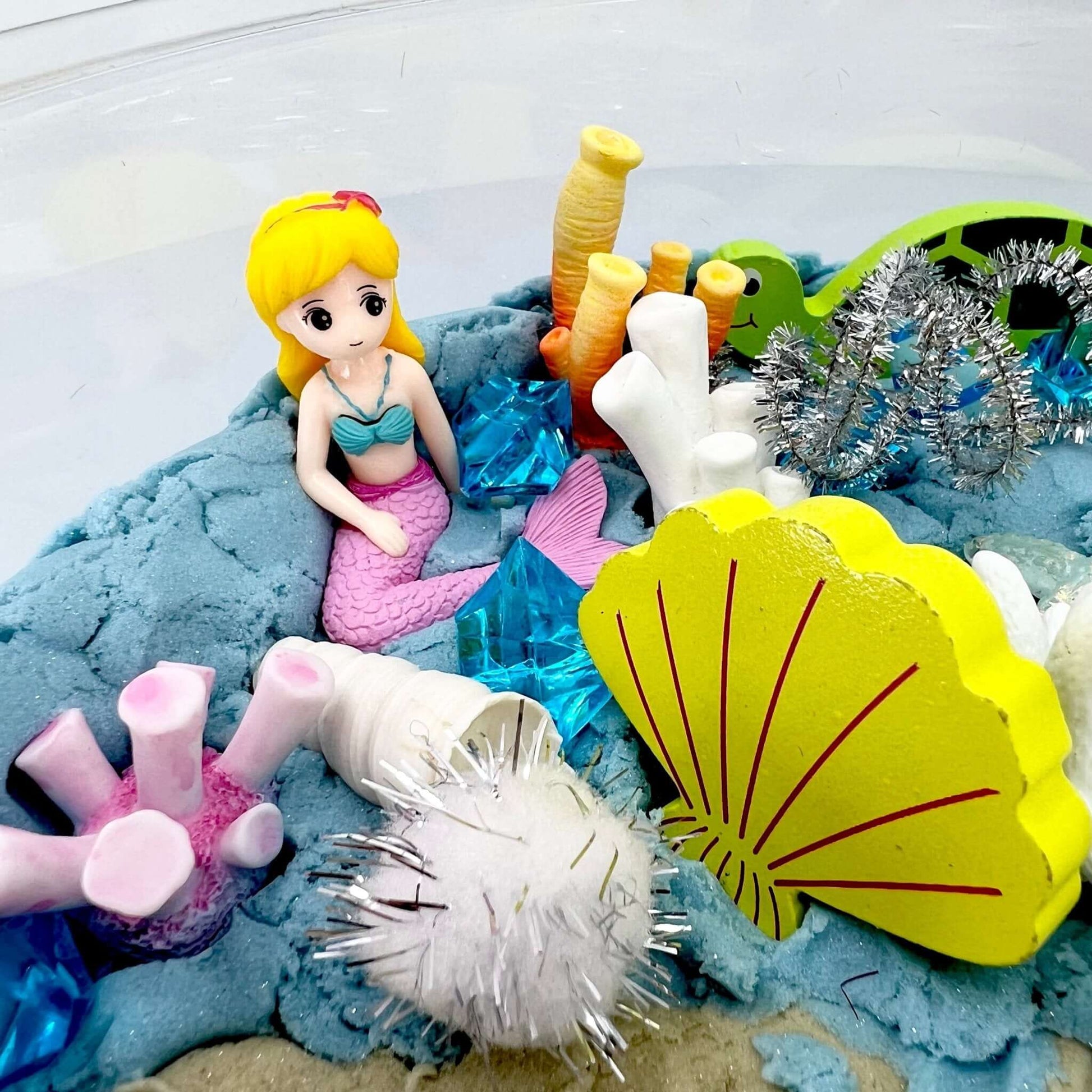 Mystical Mermaid, Play Set with Kinetic Sand - Sweet Pea Designs - Gift Shop