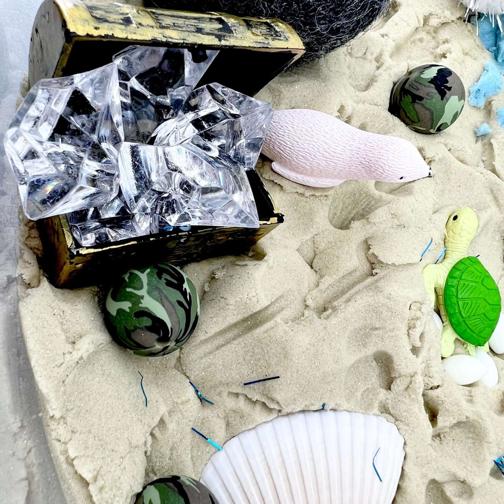 Mystical Mermaid, Play Set with Kinetic Sand - Sweet Pea Designs - Gift Shop