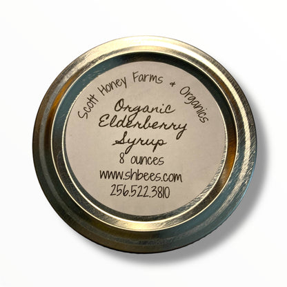 Organic Elderberry Syrup 8oz - Sweet Pea Designs - Gift Shop